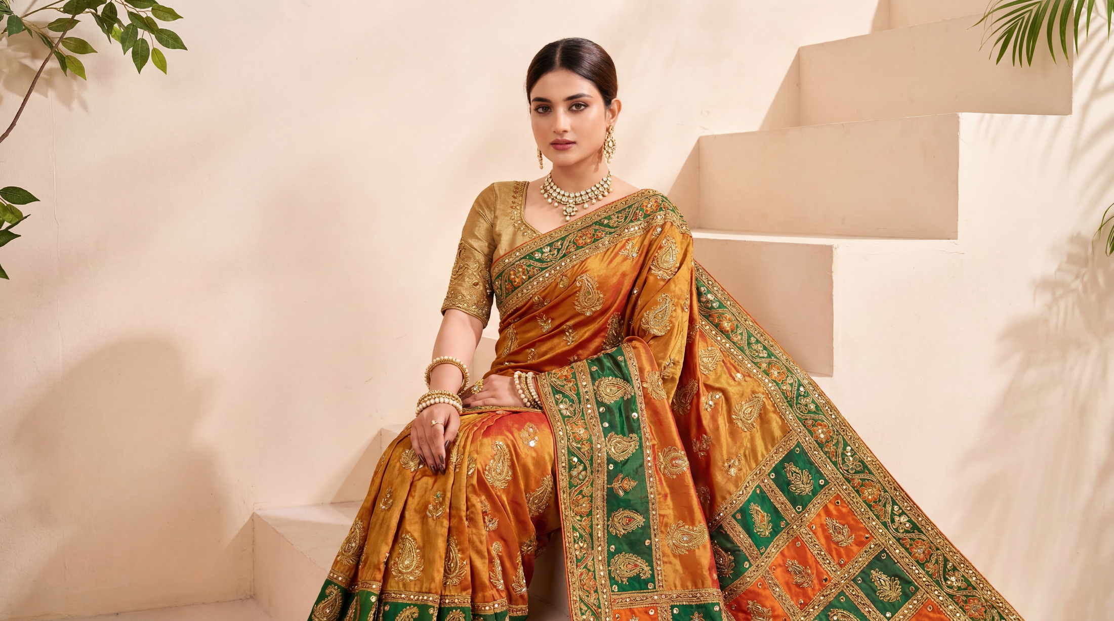 Festive Edit · Handwoven Lehengas and Sarees